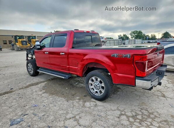 1FT7W2B67MED18295 2021 FORD F250 Maroon Задня ліва чверть