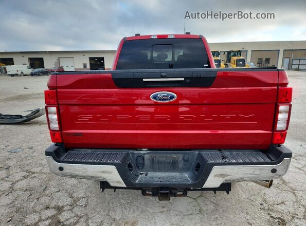 1FT7W2B67MED18295 2021 FORD F250 Maroon Вид ззаду