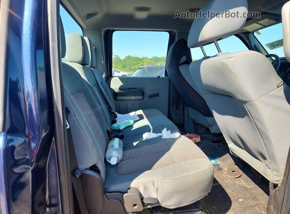 1FT7W2B68GEA89209 2016 FORD F250 Blue Vista de los asientos traseros