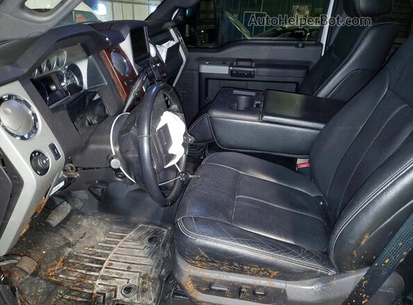 1FT7W2B68GEC56183 2016 FORD F250 White Widok wnętrza z przodu