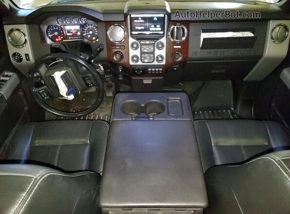 1FT7W2B68GEC56183 2016 FORD F250 White Widok deski rozdzielczej