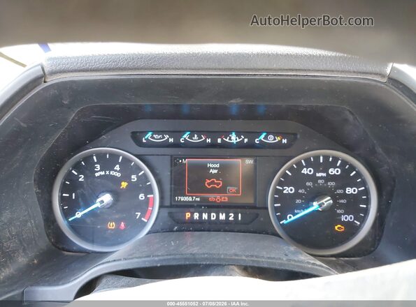 1FT7W2B68JEC19691 2018 FORD F-250 White Vista de los asientos traseros