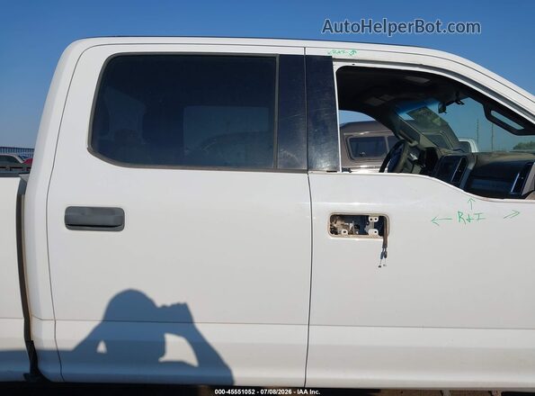 1FT7W2B68JEC19691 2018 FORD F-250 White Vista interior de 360 grados