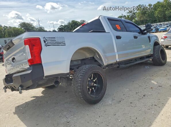 1FT7W2B68KED76042 2019 FORD F250 Серебряный Задняя правая четверть