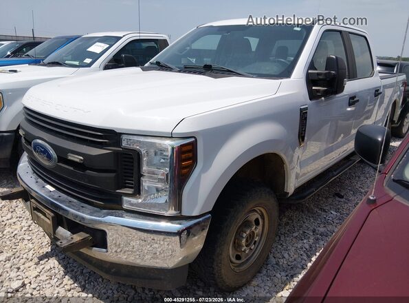 1FT7W2B68KEE97217 2019 FORD F-250 Белый Передняя левая четверть