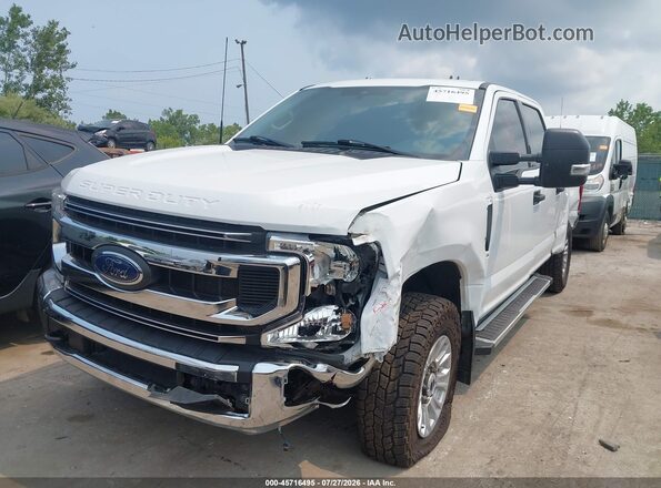 1FT7W2B68NEE53321 2022 FORD F-250 Белый Передняя левая четверть