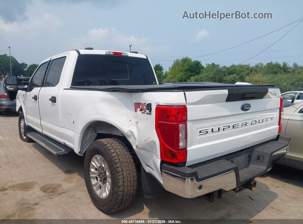 1FT7W2B68NEE53321 2022 FORD F-250 Белый Задняя левая четверть