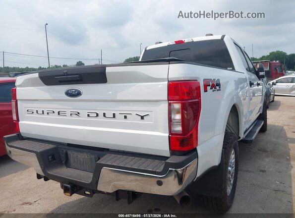 1FT7W2B68NEE53321 2022 FORD F-250 Белый Задняя правая четверть