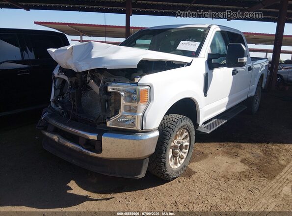 1FT7W2B68NEF60031 2022 FORD F-250 White Przód lewy