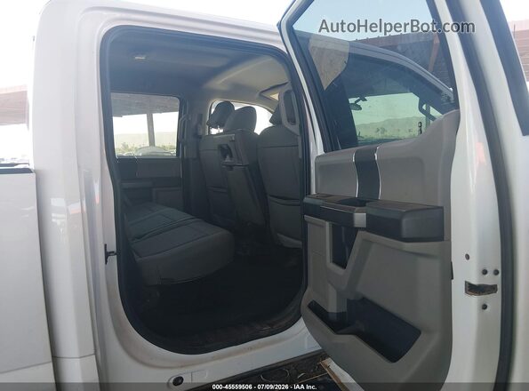 1FT7W2B68NEF60031 2022 FORD F-250 White Widok naklejki z numerem VIN