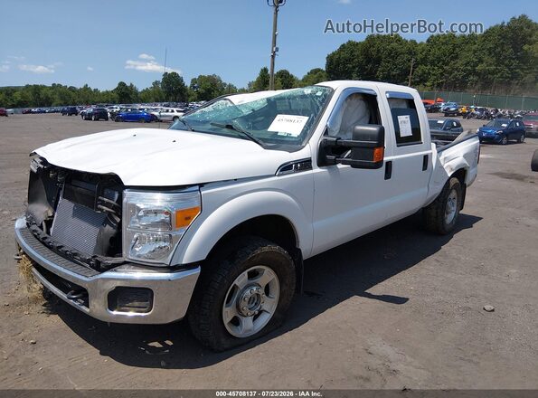 1FT7W2B69GEC24195 2016 FORD F-250 White Przód lewy