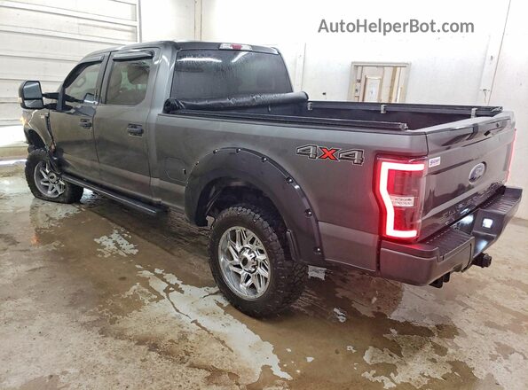 1FT7W2B69JEB21561 2018 FORD F250 Gray უკანა მარცხენა