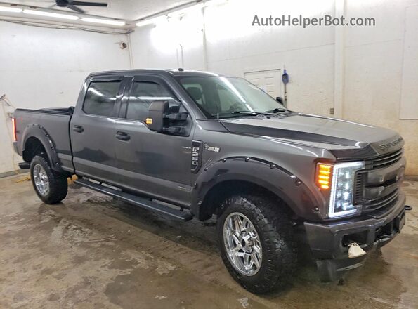1FT7W2B69JEB21561 2018 FORD F250 Gray წინა მარჯვენა
