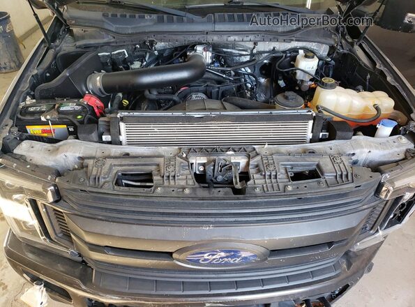 1FT7W2B69JEB21561 2018 FORD F250 Gray უკანა სალონის ხედი