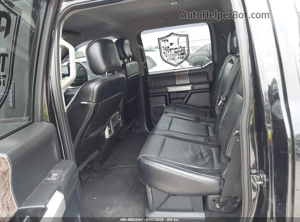 1FT7W2B69JEB68136 2018 FORD F-250 Black VIN კოდის სტიკერის ხედი