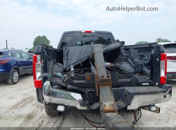1FT7W2B69JEB68136 2018 FORD F-250 Black ხელსაწყოთა პანელის ხედი