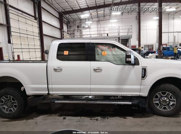 1FT7W2B69KEC79321 2019 FORD F-250 White Rear interior view