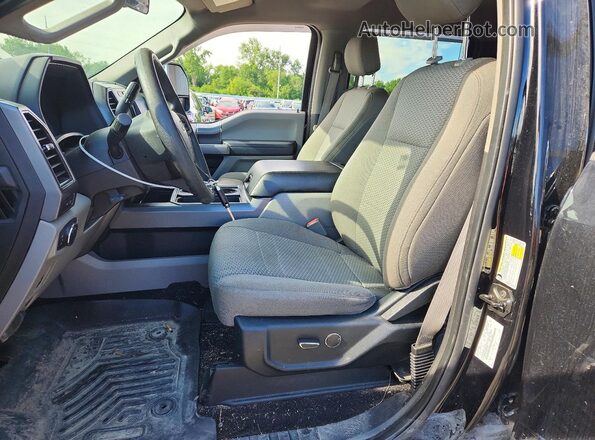 1FT7W2B69KED62487 2019 FORD F250 Black Widok wnętrza z przodu