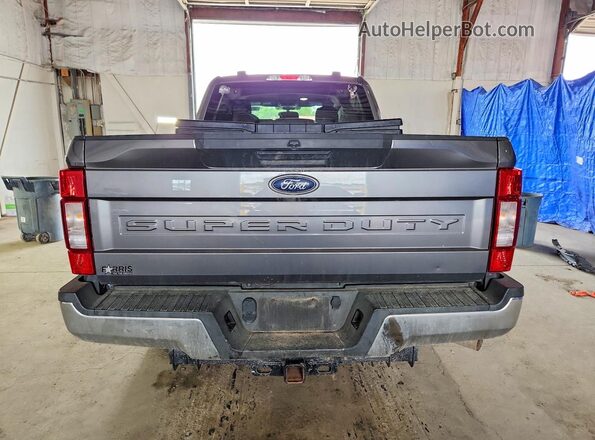 1FT7W2B69MED93273 2021 FORD F250 Gray Vista trasera