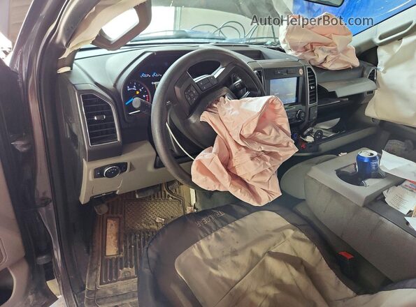 1FT7W2B69MED93273 2021 FORD F250 Gray Vista del salpicadero