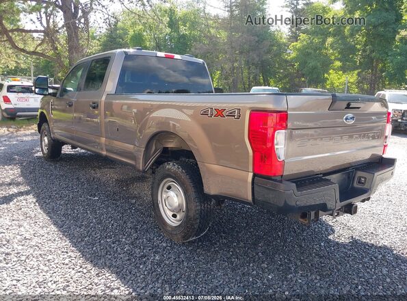1FT7W2B69NEC71563 2022 FORD F-250 Brown Հետևի ձախ