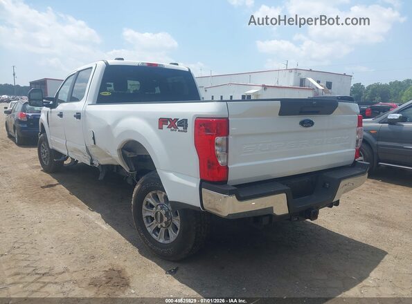 1FT7W2B69NEF98934 2022 FORD F-250 White Trasero izquierdo