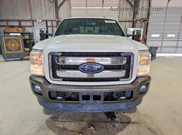 1FT7W2B6XGEB50432 2016 FORD F250 White Вид спереду