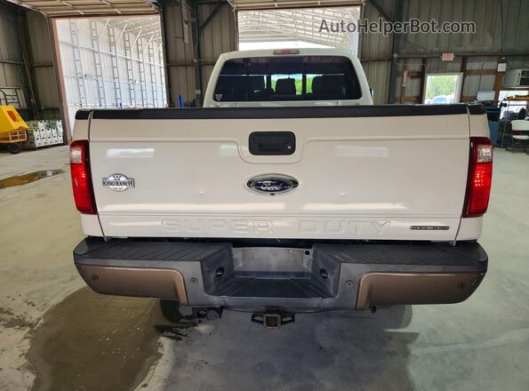 1FT7W2B6XGEB50432 2016 FORD F250 White Вид ззаду