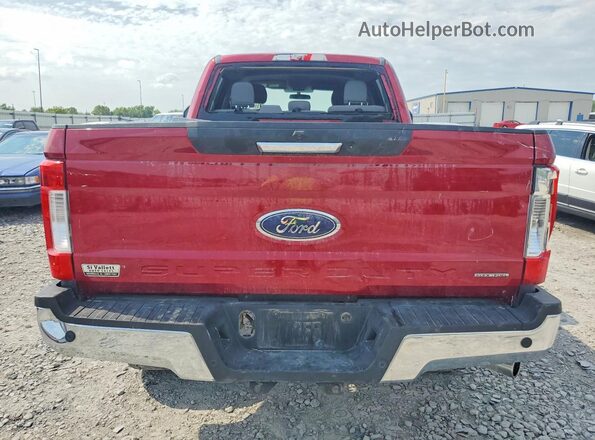 1FT7W2B6XHEB52831 2017 FORD F250 Красный Вид сзади