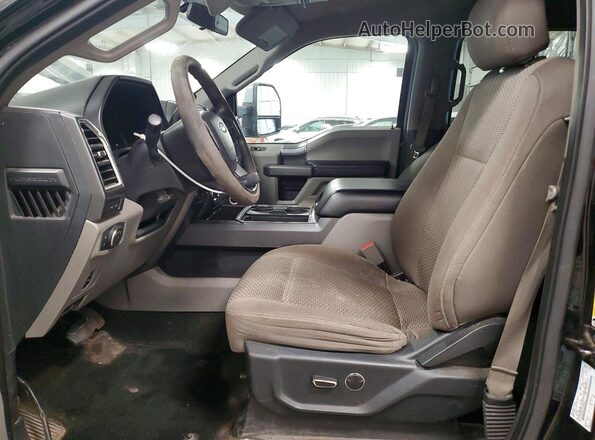 1FT7W2B6XHEB84971 2017 FORD F250 Black Widok wnętrza z przodu