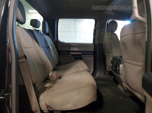 1FT7W2B6XHEB84971 2017 FORD F250 Black Widok tylnych siedzeń
