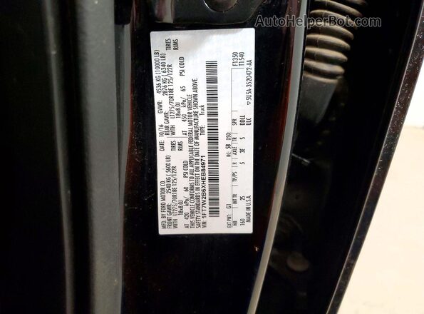 1FT7W2B6XHEB84971 2017 FORD F250 Black Widok komory silnika