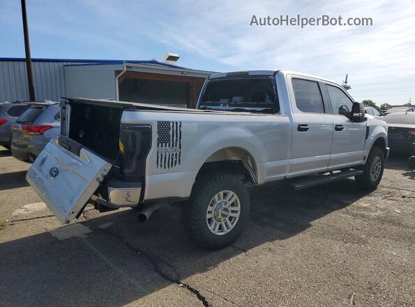 1FT7W2B6XJEB37297 2018 FORD F250 Silver Trasero derecho