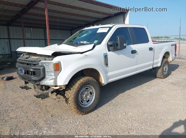 1FT7W2B6XMEC85244 2021 FORD F-250 White Vista tres cuartos delantera izquierda
