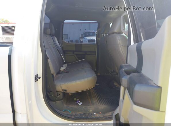1FT7W2B6XMEC85244 2021 FORD F-250 White Vista de la etiqueta del VIN