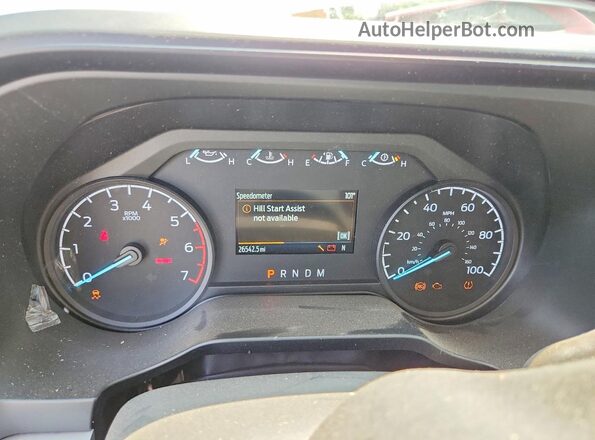 1FT7W2BA0TEC16730 2026 FORD F250 White Vista del cuadro de instrumentos