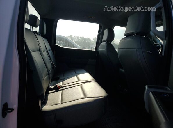 1FT7W2BA7PEC72301 2023 FORD F250 White უკანა სალონის ხედი