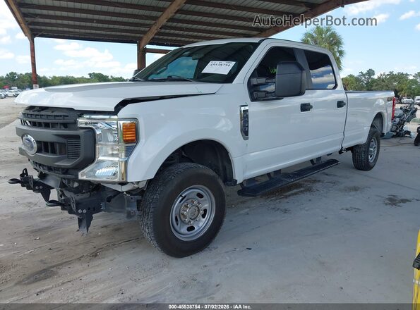 1FT7W2BN1MEC72423 2021 FORD F-250 White Przód lewy
