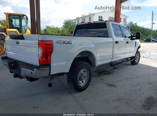 1FT7W2BN1MEC72423 2021 FORD F-250 White Tył prawy