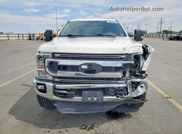 1FT7W2BN4NEC25775 2022 FORD F250 White Դիմացի տեսք
