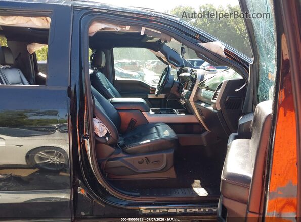 1FT7W2BN5NEC42908 2022 FORD F-250 Черный Вид салона спереди