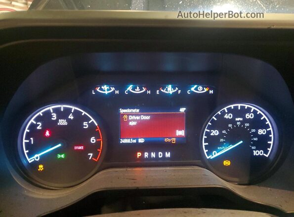 1FT7W2BN5PEC55113 2023 FORD F250 Blue Սարքավորումների վահանակի տեսք