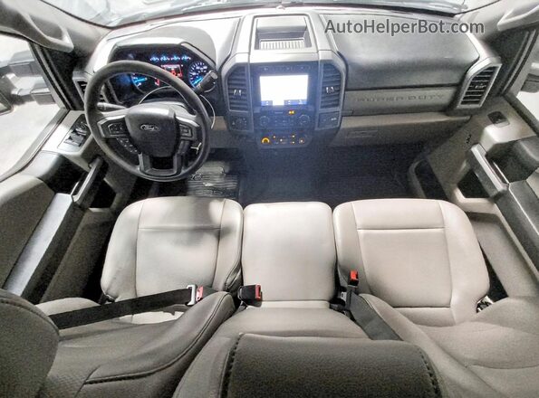 1FT7W2BN8MEC84309 2021 FORD F250 Black Առջևի վահանակի տեսք