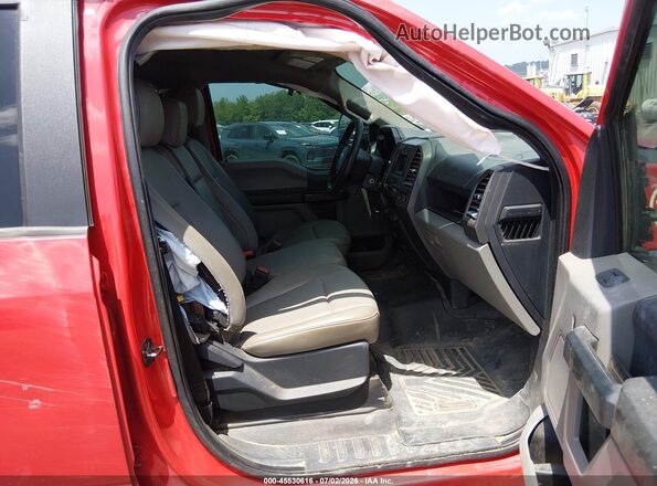 1FT7W2BN8NED09792 2022 FORD F-250 Red Front interior view