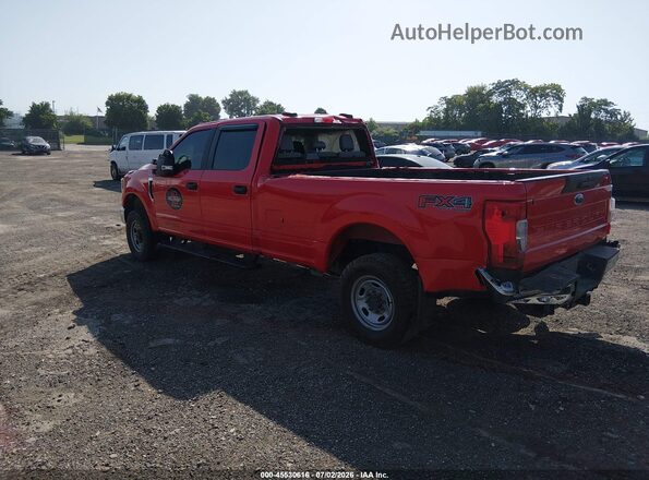 1FT7W2BN8NED09792 2022 FORD F-250 Red Rear left