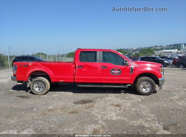 1FT7W2BN8NED09792 2022 FORD F-250 Red Rear interior view