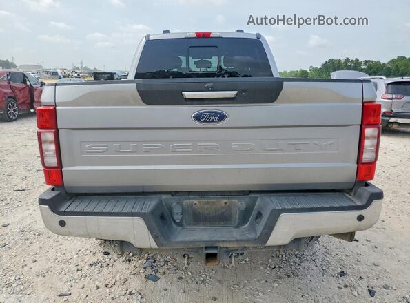 1FT7W2BNXLED20452 2020 FORD F250 Silver უკანა ხედი