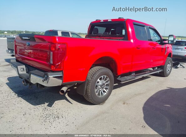 1FT7W2BNXLEE06456 2020 FORD F-250 Red უკანა მარჯვენა