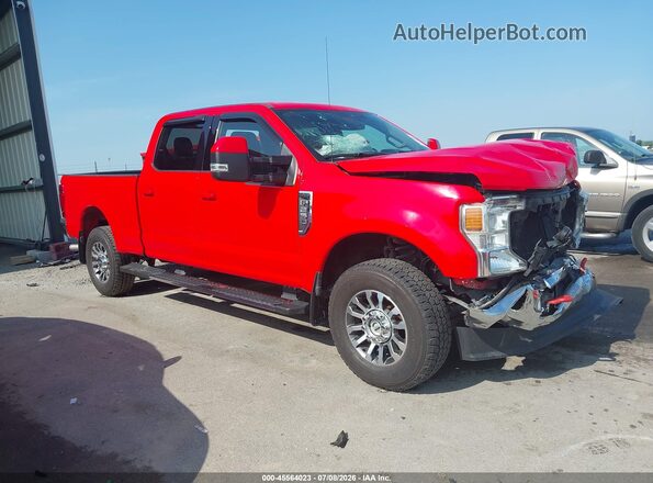1FT7W2BNXLEE06456 2020 FORD F-250 Red სალონის 360-გრადუსიანი ხედი