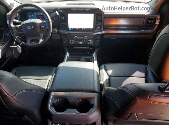 1FT7W2BNXRED50074 2024 FORD F250 Gray Dashboard view